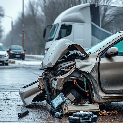 car crash damage