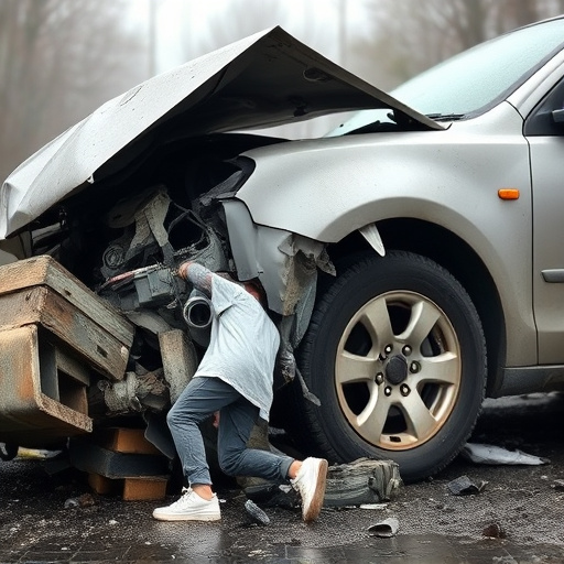 car crash damage