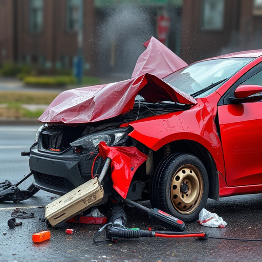 car crash damage