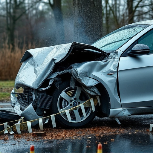 car crash damage