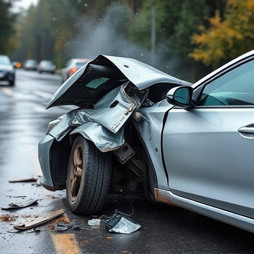 car crash damage