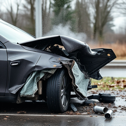 car crash damage