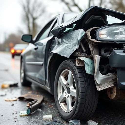 car crash damage