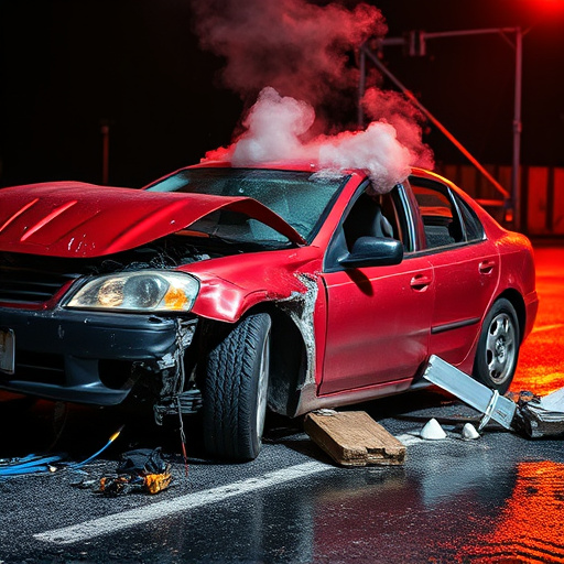 car crash damage