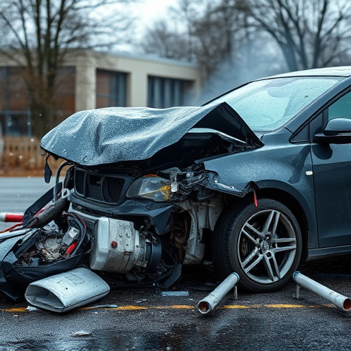 car crash damage