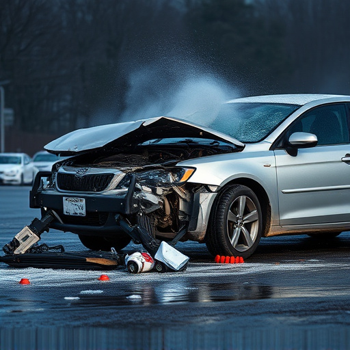 car crash damage