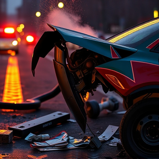 car crash damage