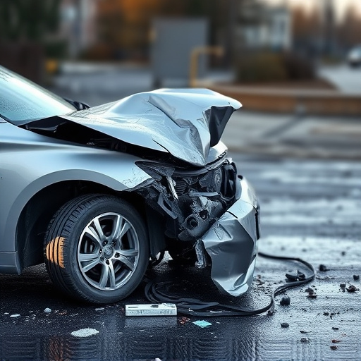 car crash damage