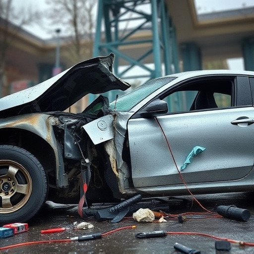 car crash damage