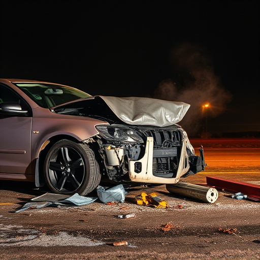 car crash damage