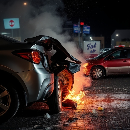 car crash damage