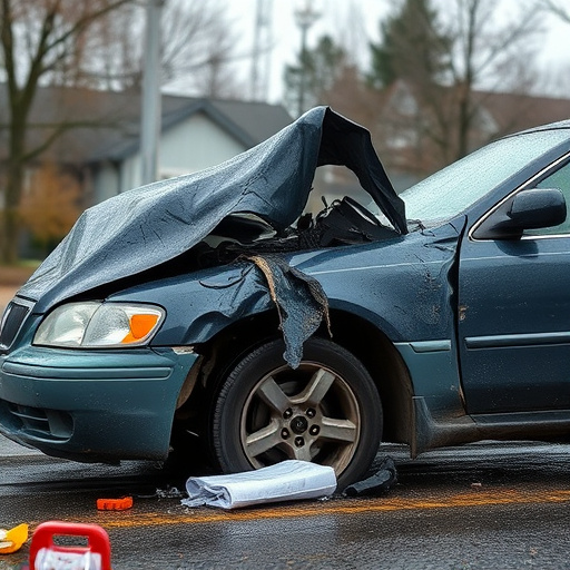 car crash damage