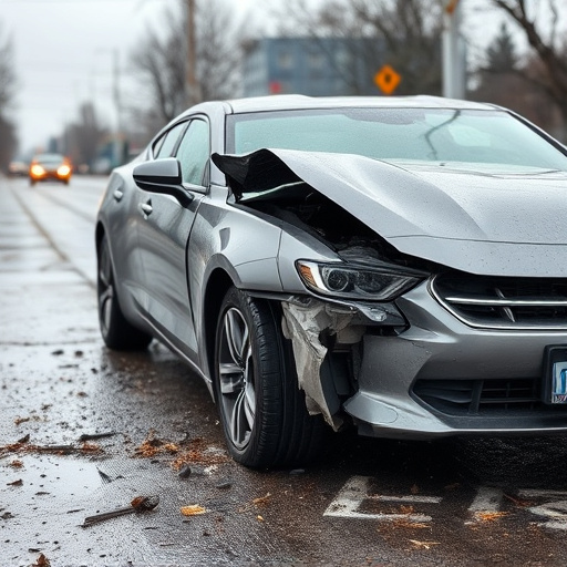 car crash damage