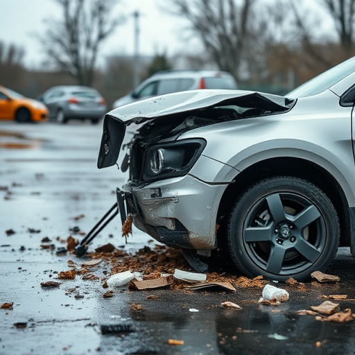 car crash damage