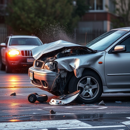 car crash damage