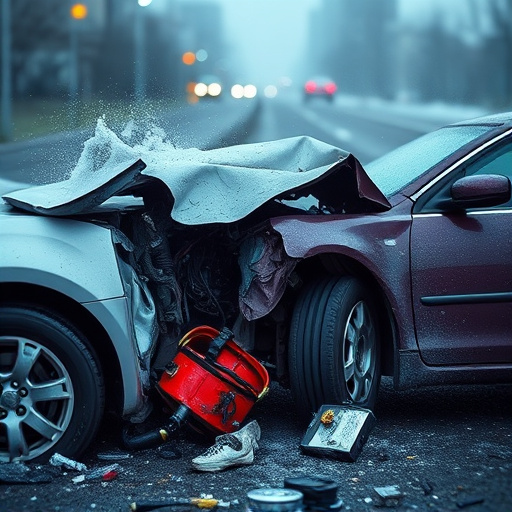 car crash damage