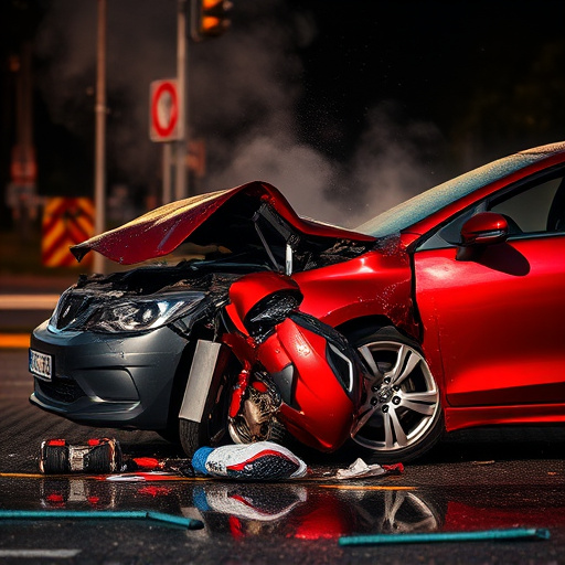 car crash damage
