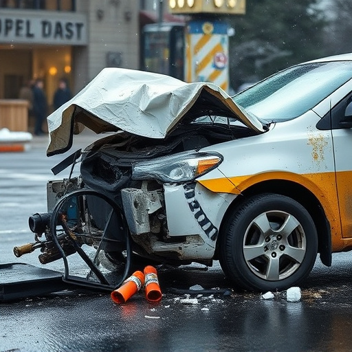 car crash damage