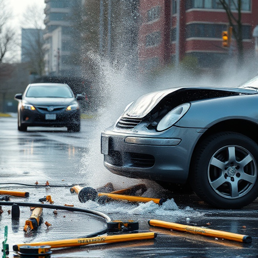 car crash damage