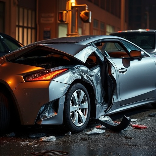 car crash damage