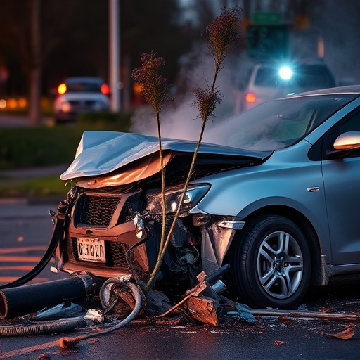 car crash damage