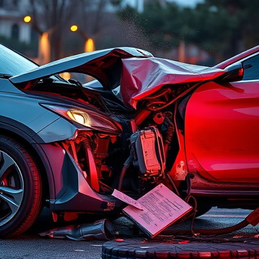 car crash damage