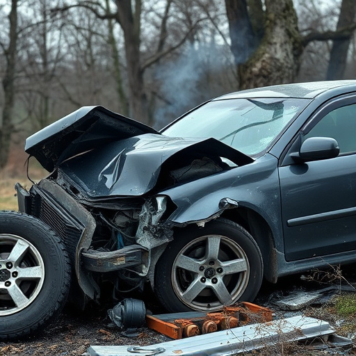 car crash damage