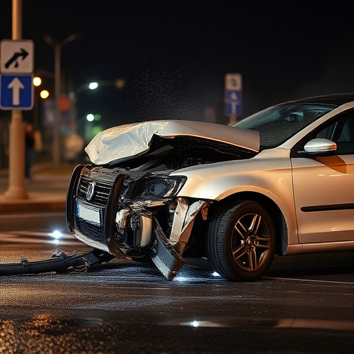 car crash damage