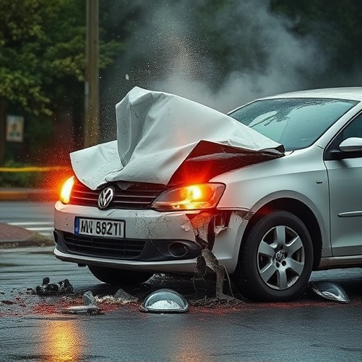 car crash damage