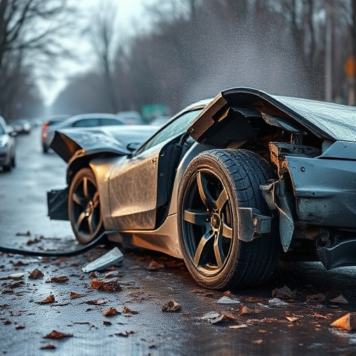 car crash damage