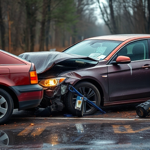 car crash damage