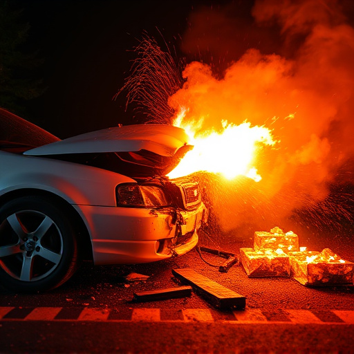 car crash damage