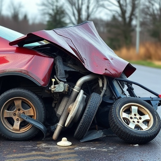 car crash damage