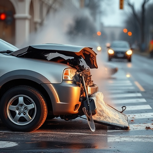car crash damage