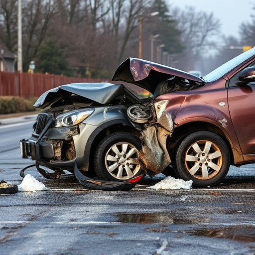 car crash damage