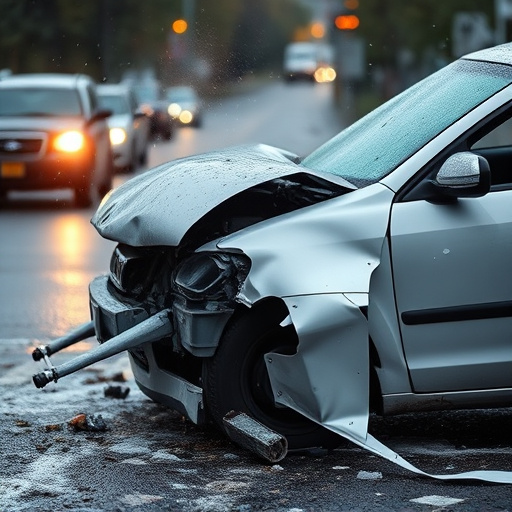 car crash damage