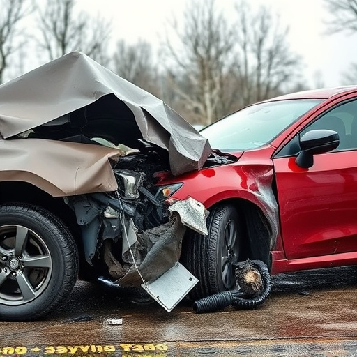 car crash damage