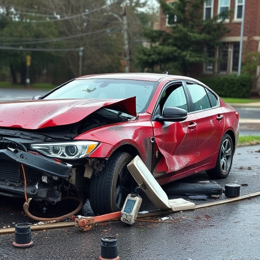 car crash damage