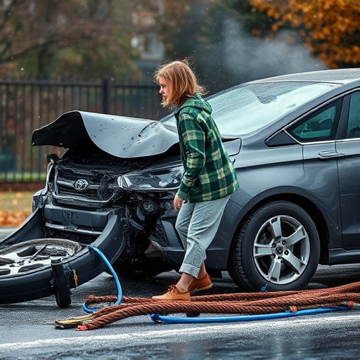 car crash damage