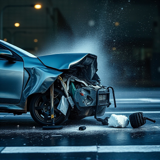 car crash damage