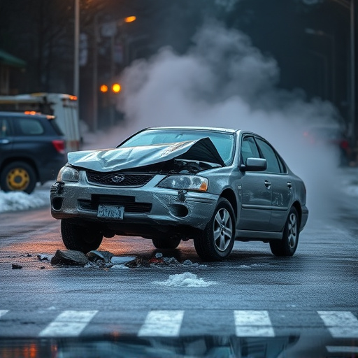 car crash damage