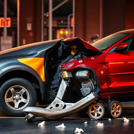 car crash damage