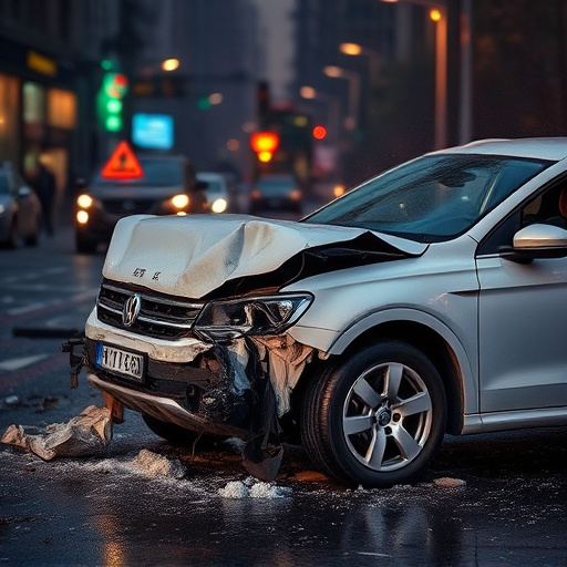 car crash damage