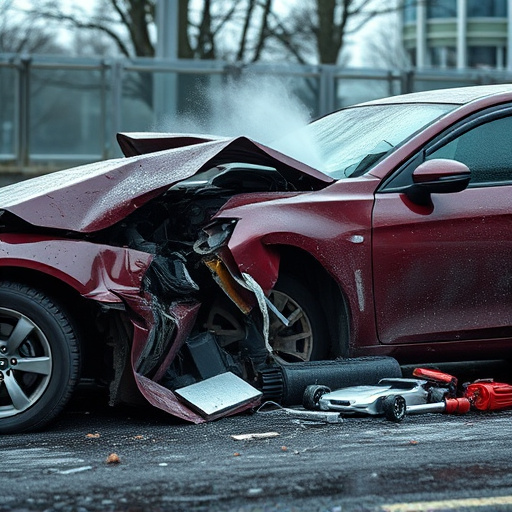 car crash damage