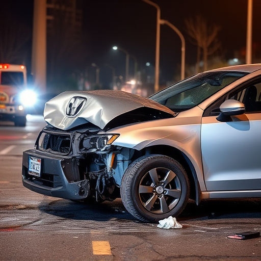car crash damage