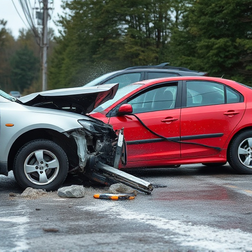car crash damage