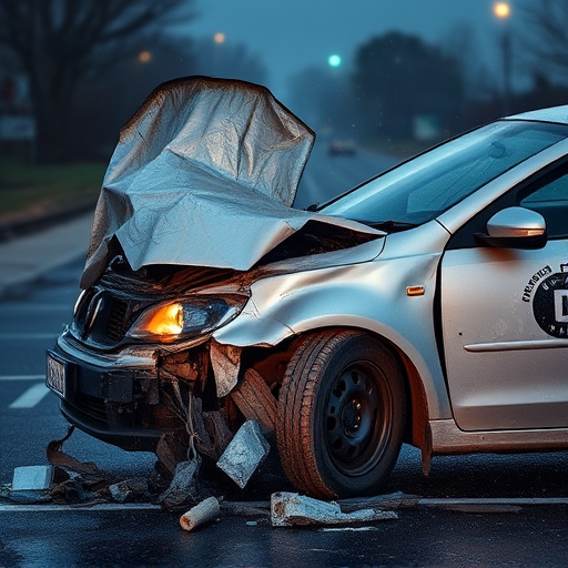 car crash damage