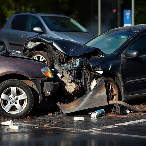 car crash damage