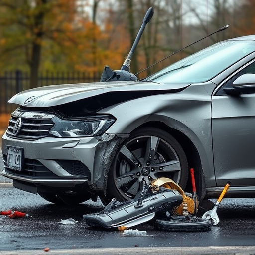 car crash damage