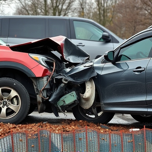 car crash damage